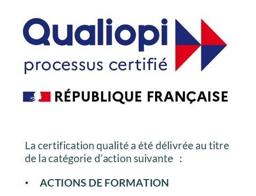 Qualiopi — Processus certifié, catégorie Actions de formation, République Française